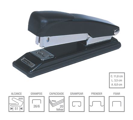 Grampeador Eagle 207